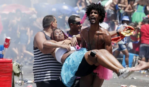 Confusão antecipa fim do Fervo da Lud e causa correria no Centro do Rio