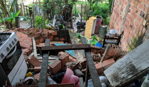 Mais de 20 ocorrências durante forte chuva em Manaus; saiba onde