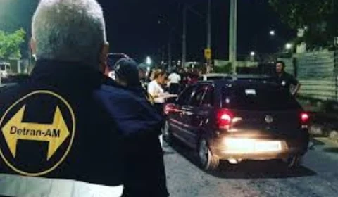 Detran – AM multa 21 motoristas por embriaguez durante fim de semana