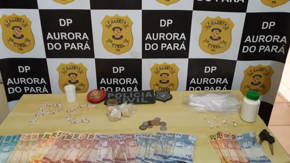 Trio é preso em flagrante por tráfico de drogas no Pará