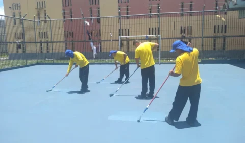 Seap realiza encerramento de curso de Pintura Predial no Ipat