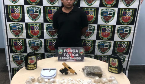 Traficante é preso com armas e drogas no João Paulo II