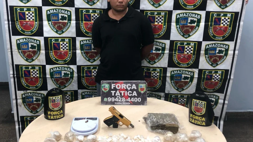 Traficante é preso com armas e drogas no João Paulo II