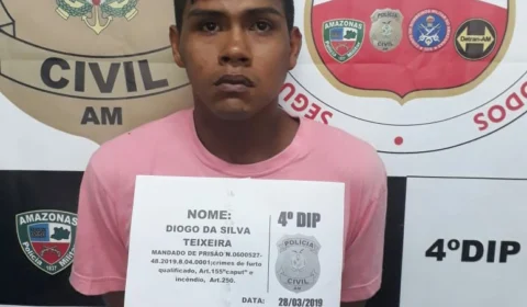 Homem é preso após roubar jóias avaliadas em R$15 mil e atear fogo em uma casa