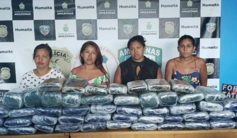 Mulheres são presas transportando 54 quilos de droga para Porto Velho (RO)