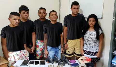 Prisão de quadrilha no Município de  Presidente Figueiredo