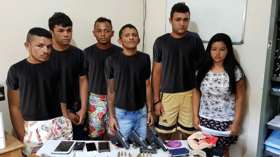 Prisão de quadrilha no Município de  Presidente Figueiredo
