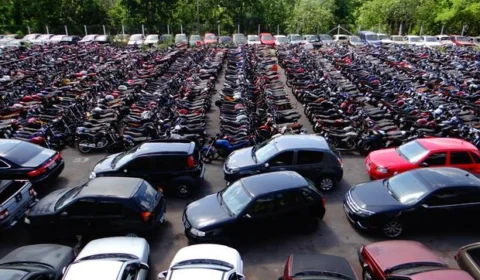 Leilão do Detran conta com 425 veículos neste sábado (6), em Manaus