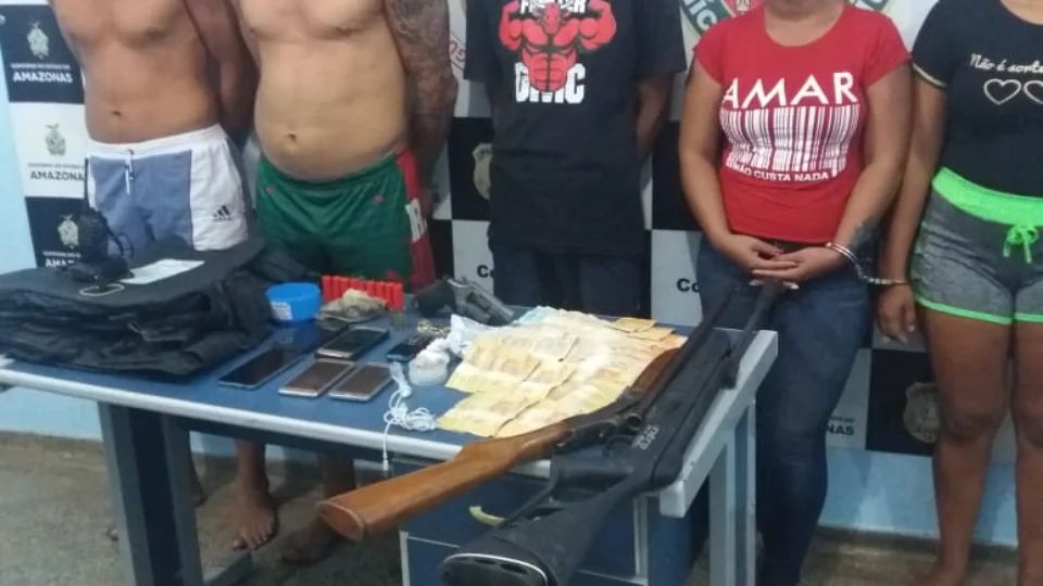 Grupo é preso suspeito por fazer parte da quadrilha ‘piratas do rio negro’ em Coari