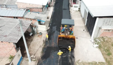 Manacapuru recebe obras tapa-buraco através de projeto lançado por Wilson Lima