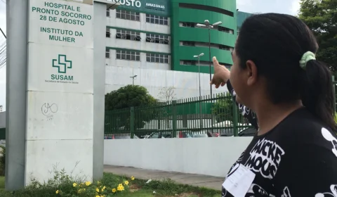 Família denuncia descaso com idoso que teve parte da perna ‘apodrecida’ no 28 de Agosto