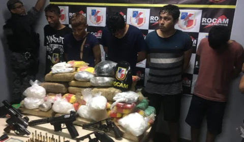 Rocam desarticula quadrilha de tráfico de drogas no bairro Alvorada 1