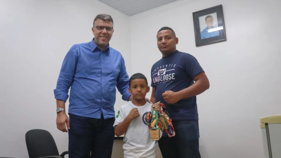 Atleta de 7 anos vai representar o Amazonas em Campeonato de Jiu-Jitsu no SP