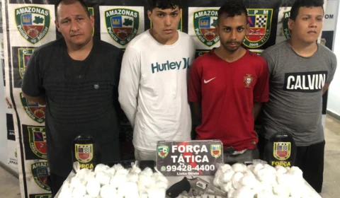 Polícia apreende mais de 5 mil trouxinhas de drogas em Manaus
