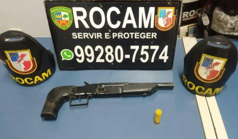 Jovem é preso com arma de fogo no Parque Eduardo Braga