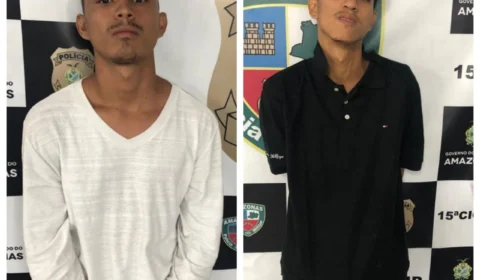 Dupla é presa por fazer arrastões no bairro Monte das Oliveiras
