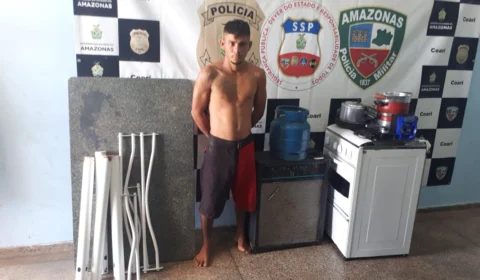 Homem é preso após fazer “mudança” e roubar tudo da casa de um idoso