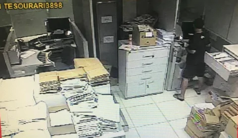 Homem é preso após furtar agência da Caixa Econômica na Zona Leste