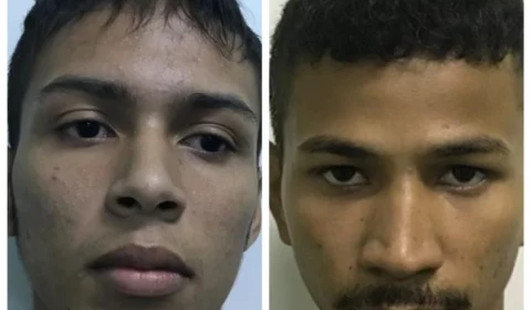 Dupla é presa suspeita de assaltar clientes e funcionários em mercadinho na Zona Leste