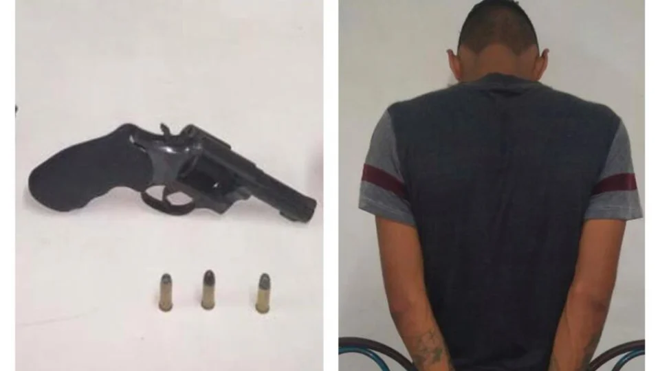 Vulgo “Flamenguinho” é detido com arma de fogo no Santa Etelvina
