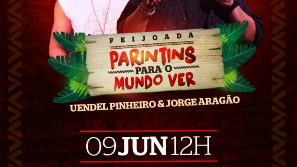 Em junho, Jorge Aragão realizará o evento ‘’Parintins para o mundo ver’’ em Manaus