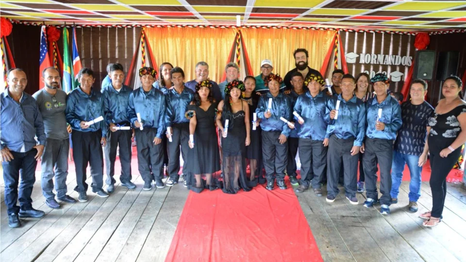 Dia da Educação é marcado pela formatura da primeira turma indígena de Tecnologia em Lábrea