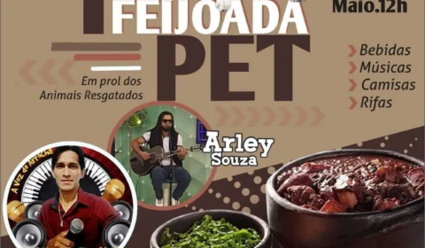 Protetor dos animais realiza feijoada para retirar pets das ruas de Manaus