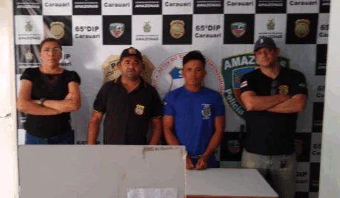 Jovem é preso suspeito de matar o próprio padrasto em Carauari