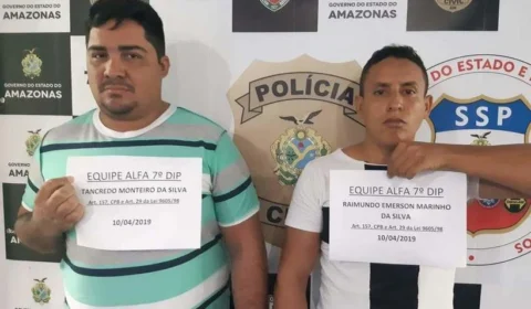 Dupla que assaltou casa de idosos após pedir abrigo é presa no AM