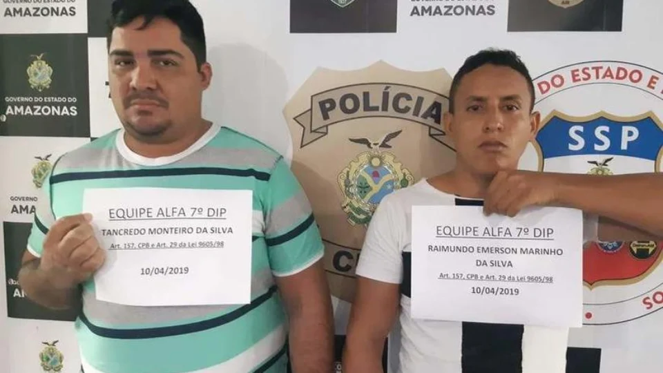 Dupla que assaltou casa de idosos após pedir abrigo é presa no AM