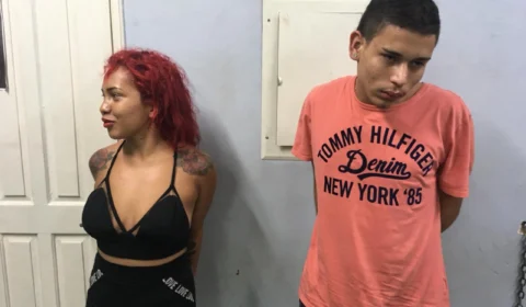 Casal é preso quando se preparavam para cometer arrastões