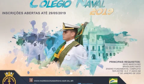 Marinha abre inscrições para concursos de níveis fundamental e superior
