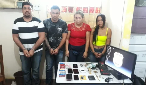 Quadrilha suspeita de aplicar golpes em idosos é presa em Presidente Figueiredo