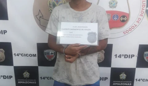 Homem condenado por roubo cometido em 2015 é preso em Manaus