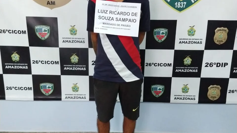 Suspeito de ser autor de roubo majorado é preso em Manaus