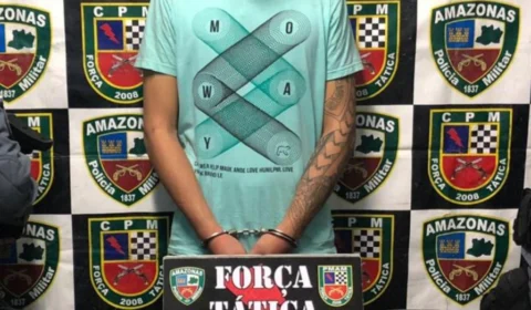 Durante abordagem jovem é flagrado com revólver na cintura