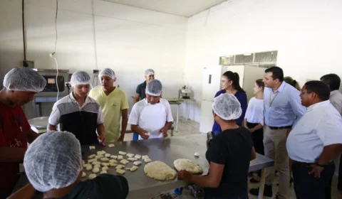 Wilson Lima e ministro da Segov, Santos Cruz, visitam São Gabriel da Cachoeira