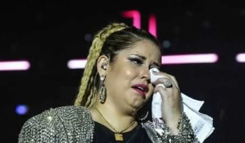 ‘Foi só um ardor’, diz Marília Mendonça ao sentir spray de pimenta em confusão no show gratuito em Manaus