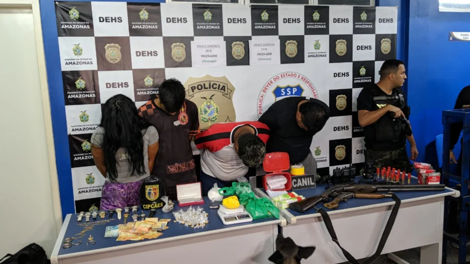 Operação Nero resulta na prisão de cinco pessoas em Manaus
