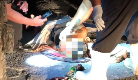 Cadáver é encontrado enrolado em rede no KM-23 da AM-010