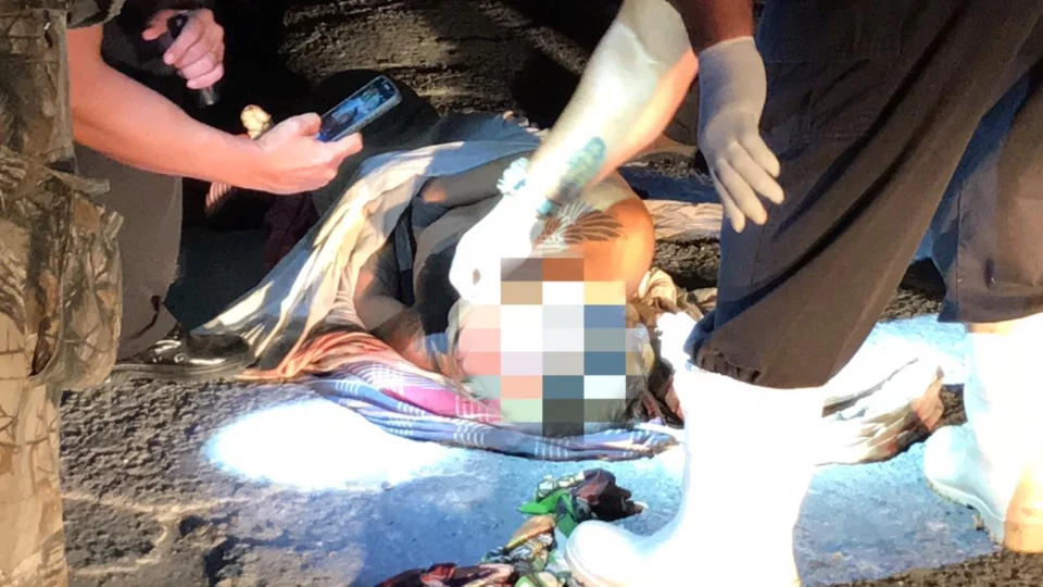 Cadáver é encontrado enrolado em rede no KM-23 da AM-010