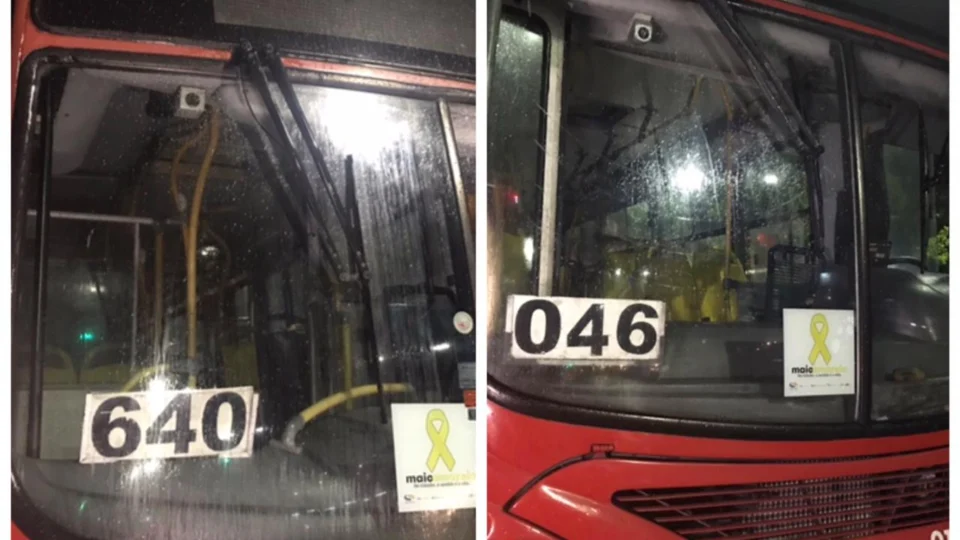 Ônibus da linha 640 e 046 são assaltados e passageiros sofrem nas mãos dos criminosos