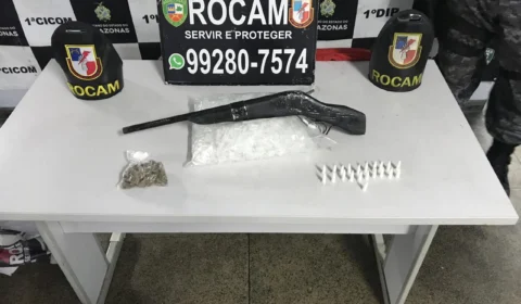 11 pessoas são presas com armas e drogas em diferentes bairros de Manaus