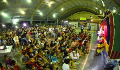 Pela primeira vez, comunidade indígena recebe espetáculo do Festival Amazonas de Ópera