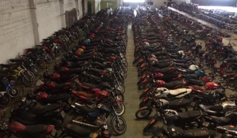 Inspeção nos veículos que serão leiloados pelo Detran segue até sexta (24)