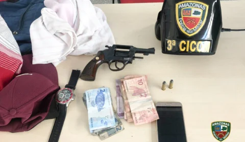 Suspeito de assalto a ônibus é preso na zona sul de Manaus