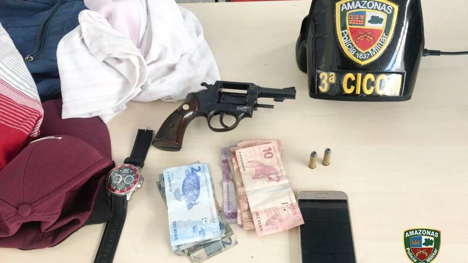Suspeito de assalto a ônibus é preso na zona sul de Manaus