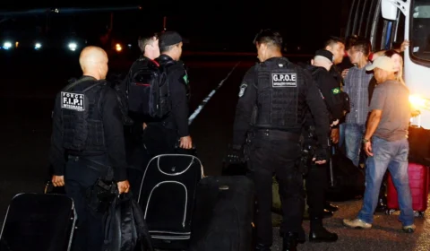 Homens da Força Tática atuam em todas as unidades carcerárias do AM