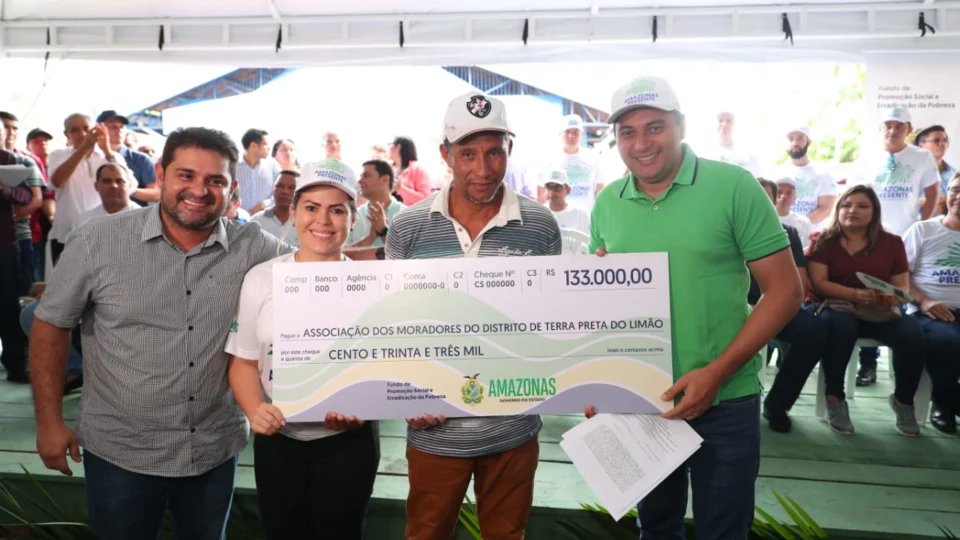 Fundo de Promoção Social do Governo  entrega R$ 133 mil para Associação de Agricultores em Barreirinha