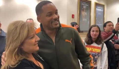 Will Smith tenta assistir escondido ‘Aladin’ no cinema, mas acaba sendo reconhecido pelo público
